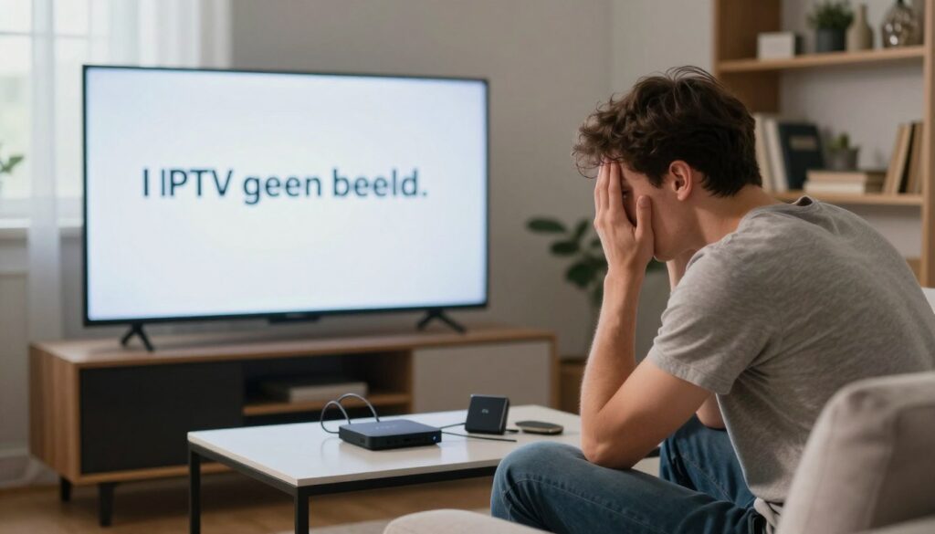 IPTV geen beeld
