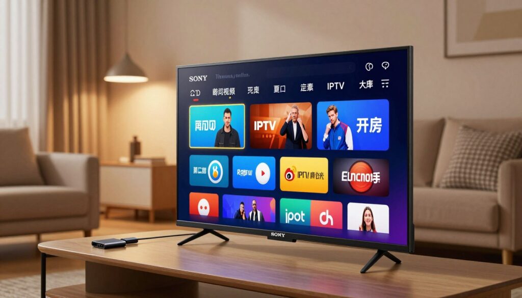 Sony TV IPTV-ondersteuning